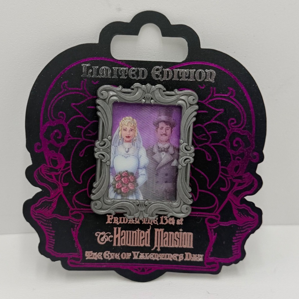 Disney Haunted Mansion Constance Bride Lenticular Pin LE 1000 WDW 2009 PP68258